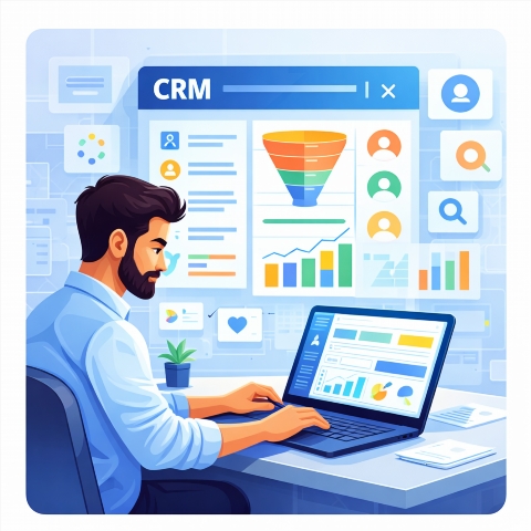 CRM para la gestión de clientes: crezca junto con nosotros