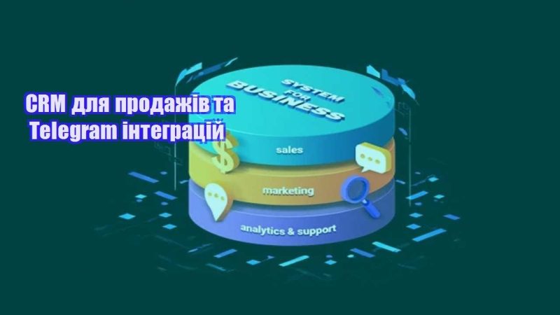 crm dlya prodazhiv ta telegram integraczij