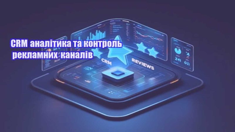 crm analityka ta kontrol reklamnyh kanaliv