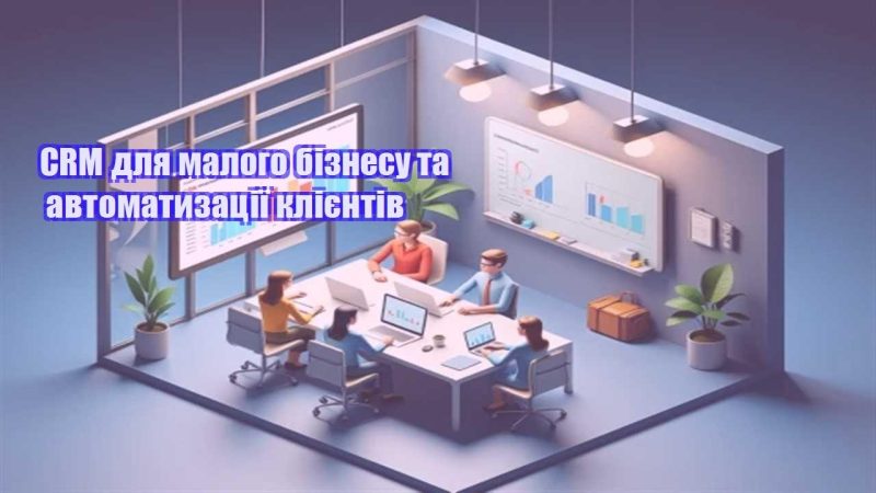 crm dlya malogo biznesu ta avtomatyzacziyi kliyentiv