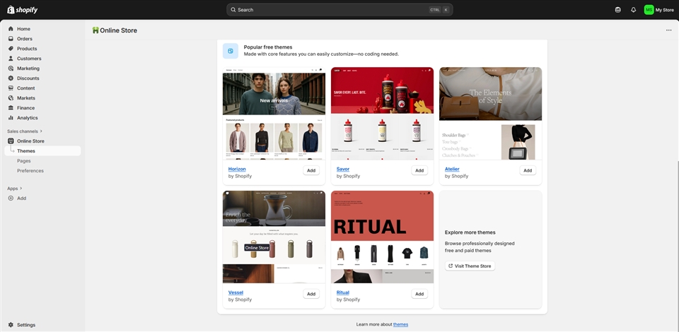 shopify zqjzp